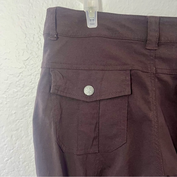 Prana Brown Monarch Convertible Hiking Pants Dark Brown Size 4 - Picture 14 of 16